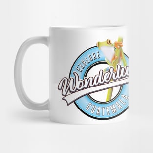 Explore Guatemala wonderlust logo Mug